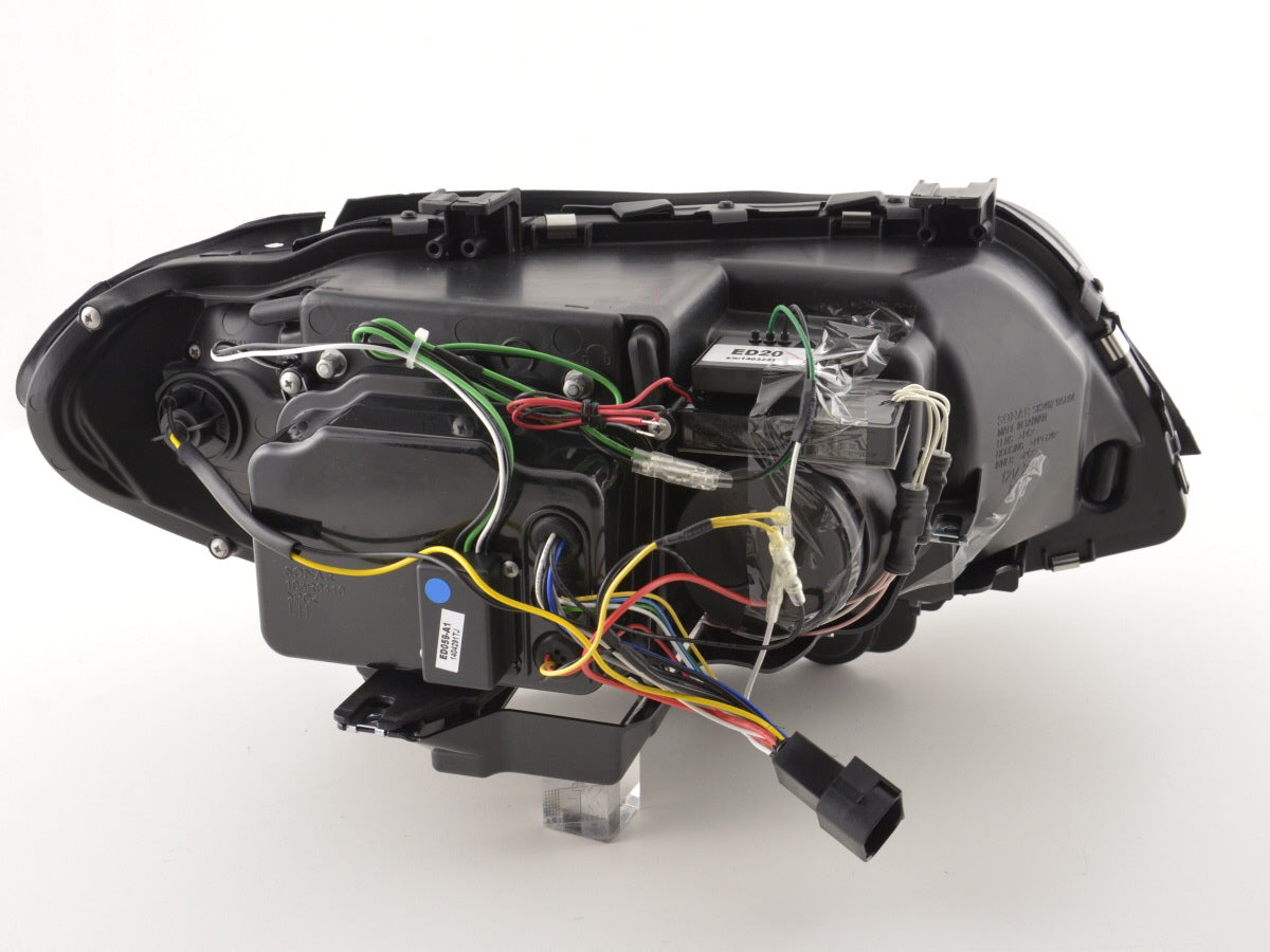 Scheinwerfer Set Xenon Daylight CCFL TFL-Optik BMW X5 E53 04-06 schwarz Scheinwerfer Set Xenon Daylight CCFL TFL-Optik BMW X5 E53 04-06 schwarz